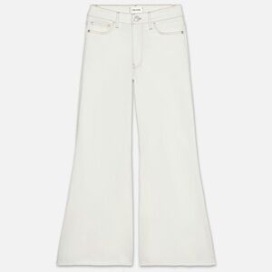 Frame Denim Le Palazzo Crop Au Natural Clean jeans NWT size 25